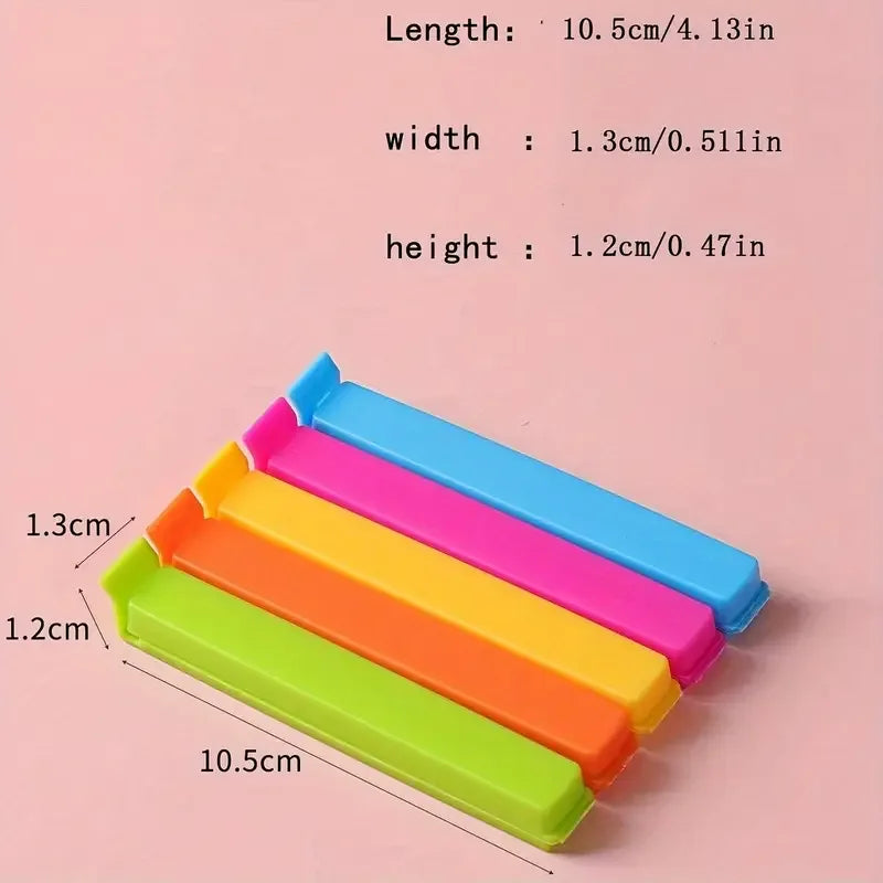 Food Bag Clips – Portable Sealing Clamps for Snacks & Storage