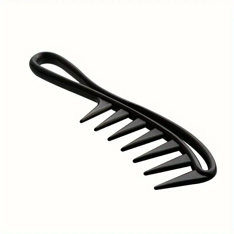 Anti-Static Wide-Tooth Comb – Ergonomic Design for Easy & Gentle Detangling