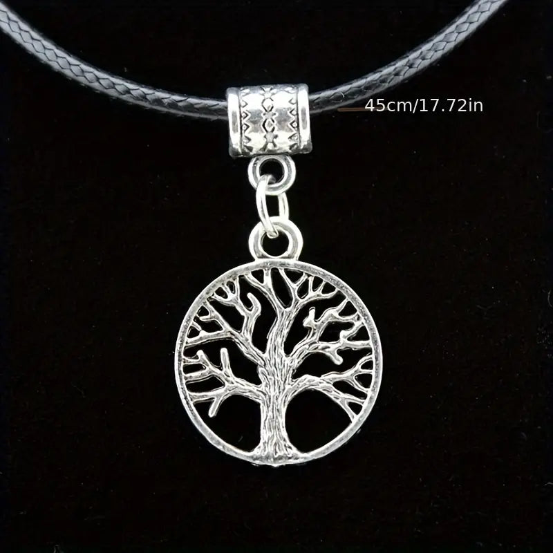 Tree of Life Pendant Necklace & Earrings Set