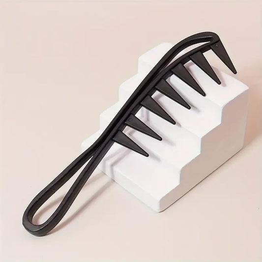 Anti-Static Wide-Tooth Comb – Ergonomic Design for Easy & Gentle Detangling
