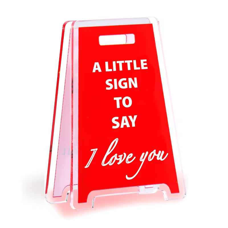 Cute Bedside Photo Holder Sign – Perfect Valentine's Day Gift for Her