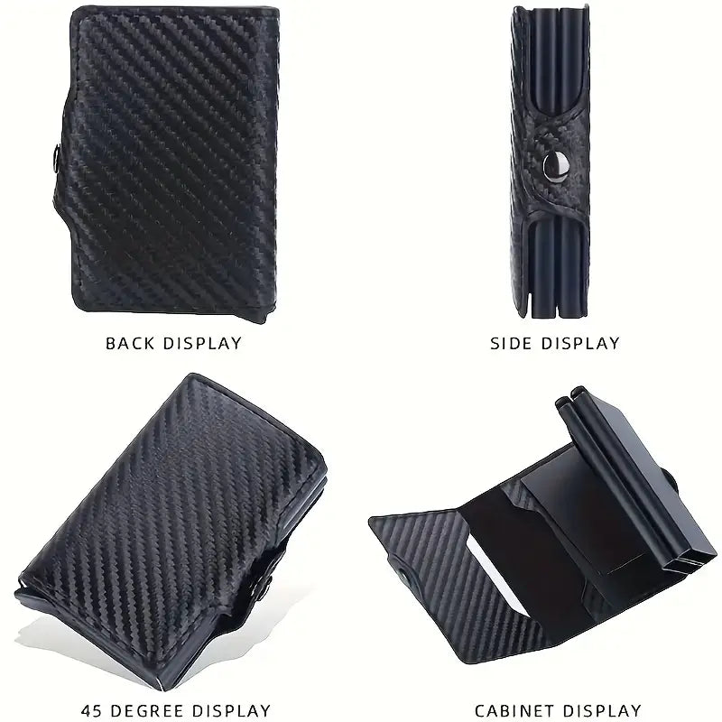 Carbon Finish RFND Blocking Card holder