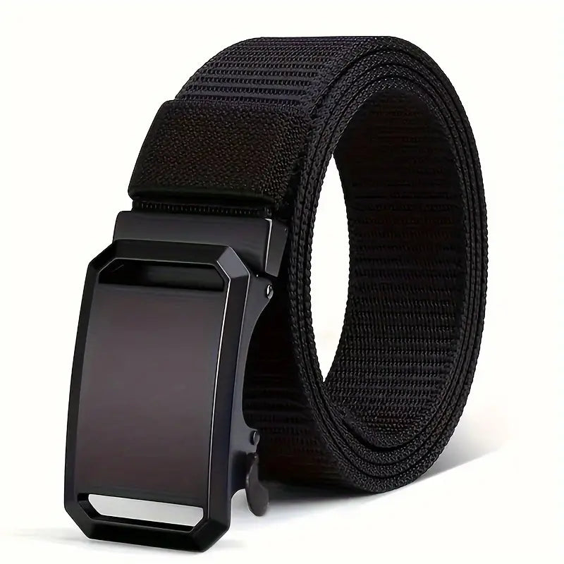 Men's Canvas Belt with Buckle – Durable & Adjustable Fit