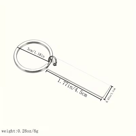 Romantic 'I Love You More, The End, I Win' Keychain – Perfect Valentine's Day Gift