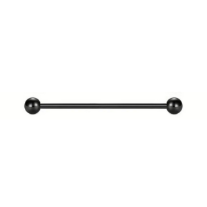 Assorted Black Industrial Earrings - Edgy & Versatile Styles