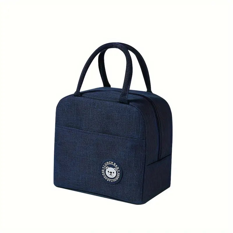 Insulated Canvas Lunch Bag – Keeps Food Fresh for Hours