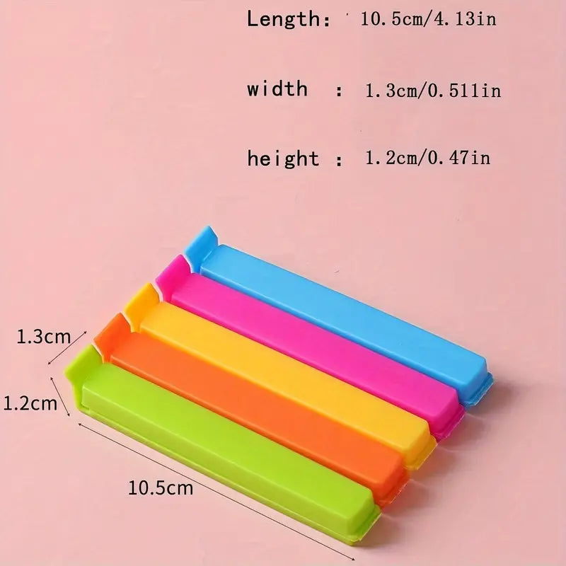 Food Bag Clips – Portable Sealing Clamps for Snacks & Storage