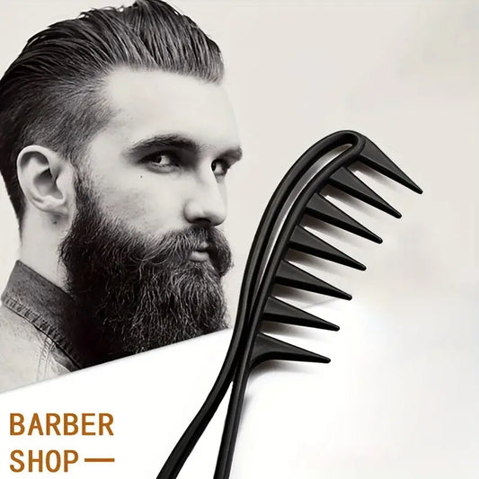 Anti-Static Wide-Tooth Comb – Ergonomic Design for Easy & Gentle Detangling