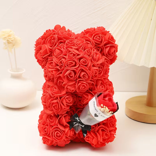 Rose Bear – Romantic Valentine's Day Gift That Lasts Forever