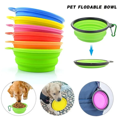 Collapsible Pet Bowl – Portable Food & Water Solution for On-the-Go
