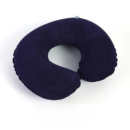 Inflatable Travel Neck Pillow: Compact, Soft & Portable Head Support for Airplanes