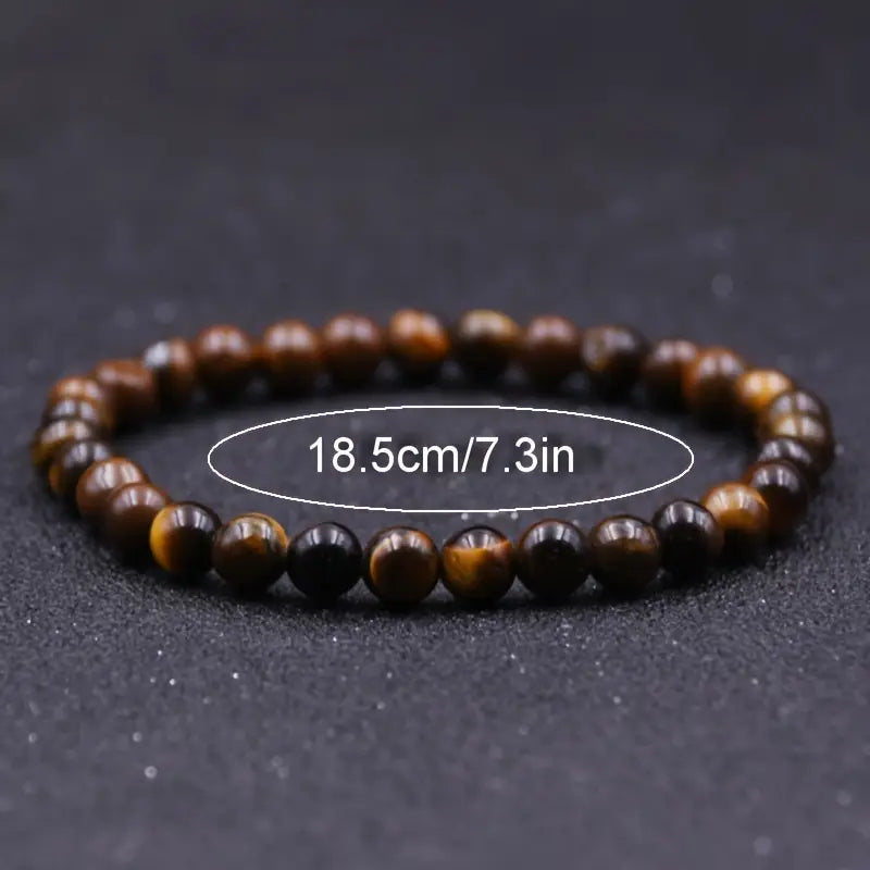 Tiny Tiger’s Eye Bracelet – Strength, Confidence & Protection