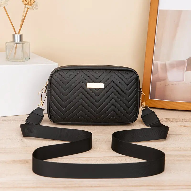 Chic Mini Quilted Crossbody Bag – Lightweight, Compact, and Stylish for Everyday Use