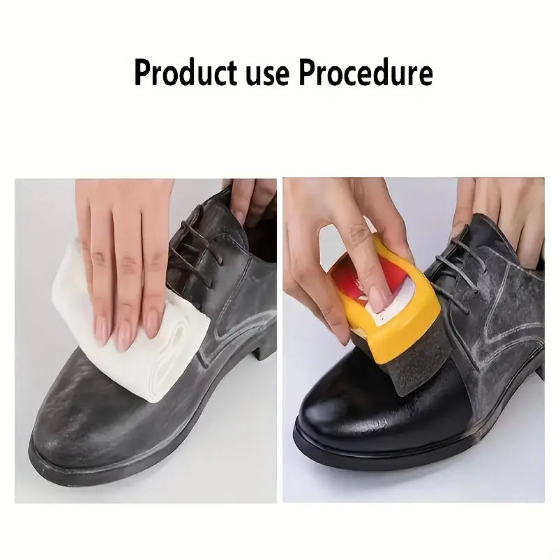 High-Gloss Applicator Sponge – Multi-Use Polish Applicator for Leather Products