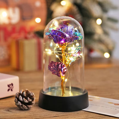 LED Light-Up Forever Rose – A Timeless Symbol of Love & Beauty