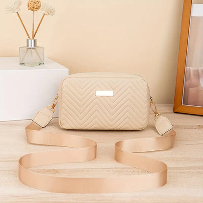 Chic Mini Quilted Crossbody Bag – Lightweight, Compact, and Stylish for Everyday Use