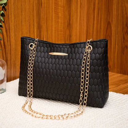 Black Crossbody Bag – Lightweight Everyday Purse with Secure Magnetic Closure