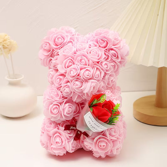 Rose Bear – Romantic Valentine's Day Gift That Lasts Forever
